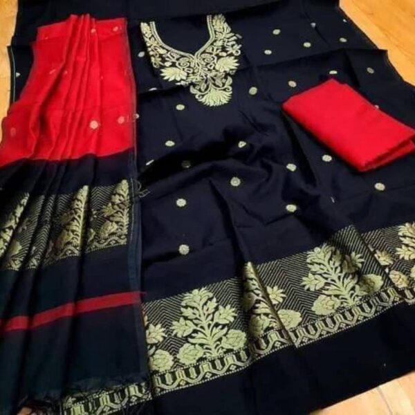 জামদানি থ্রি-পিস